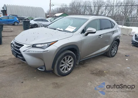 2017 Lexus Nx 200T из США, поврежденный, VIN JTJBARBZ2H2114715